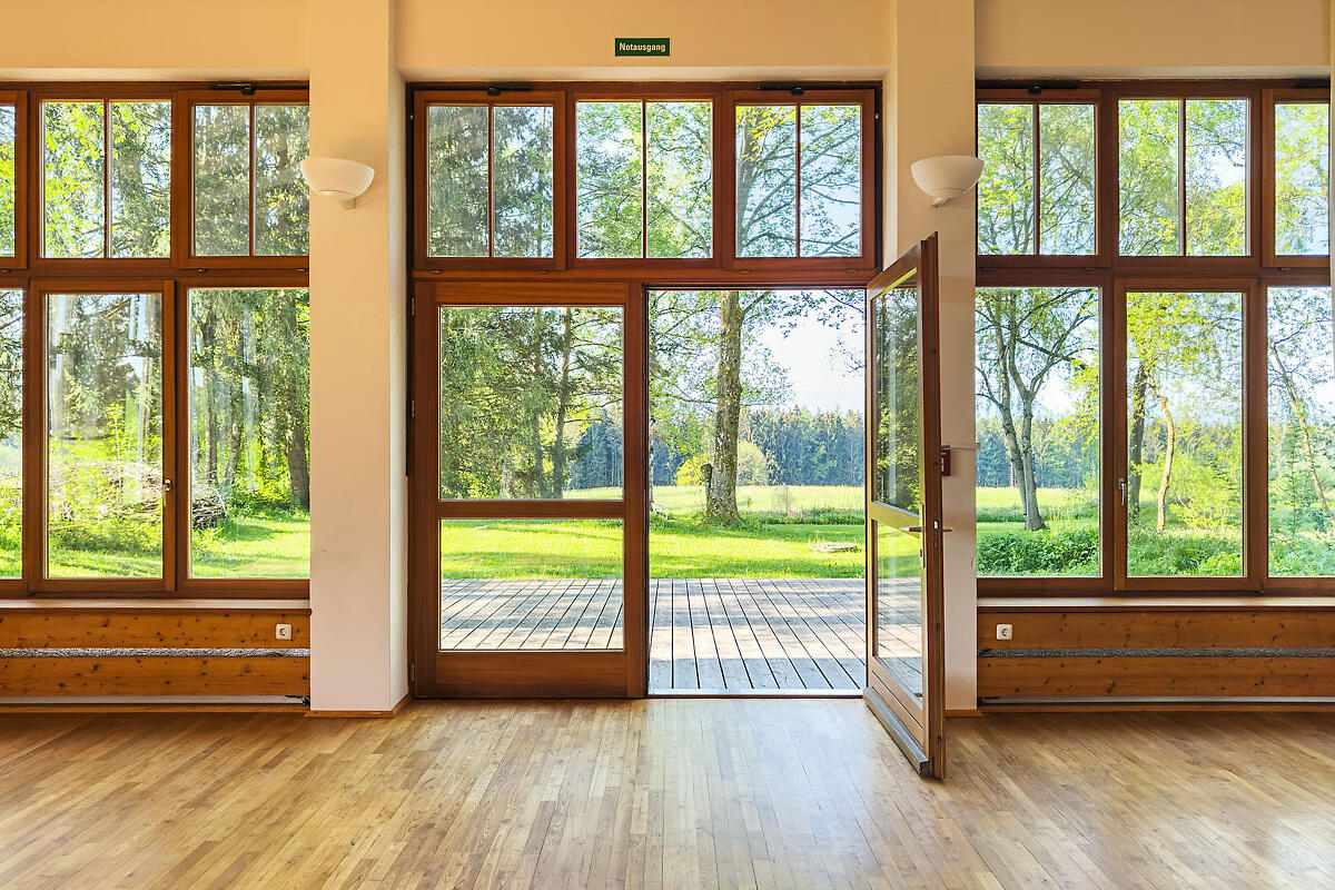 ZIST Großer Saal Ausblick
