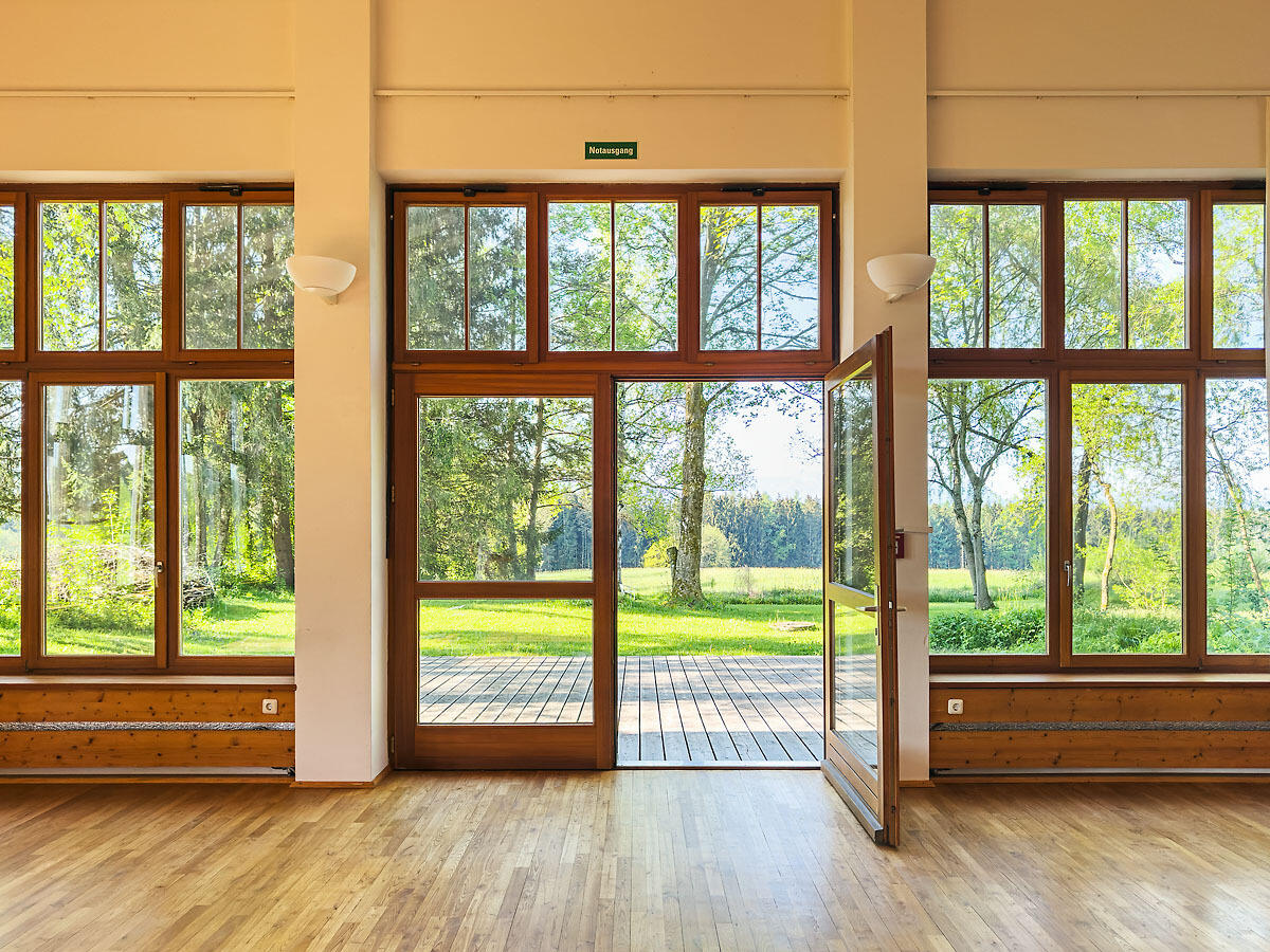 ZIST Großer Saal Ausblick