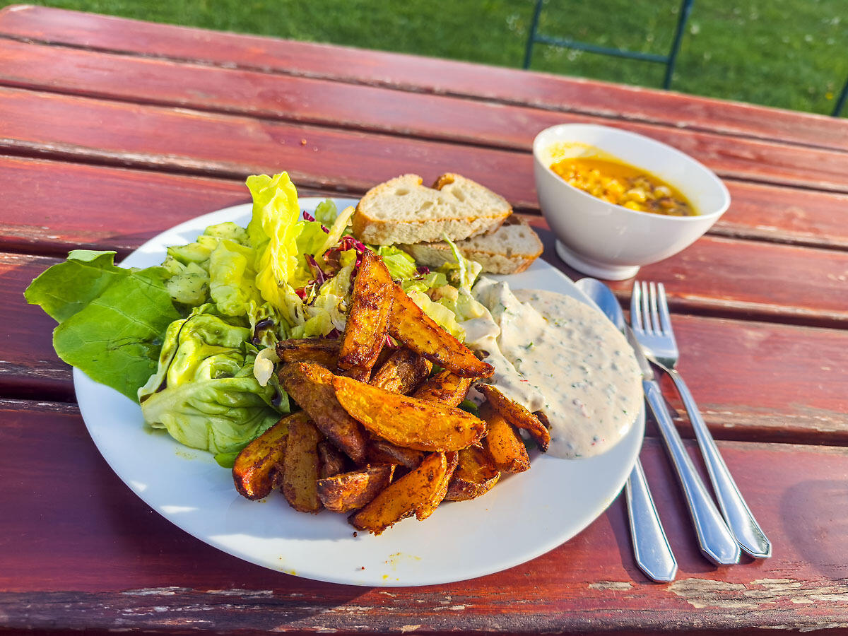 Leckeres Mittagessen im ZIST