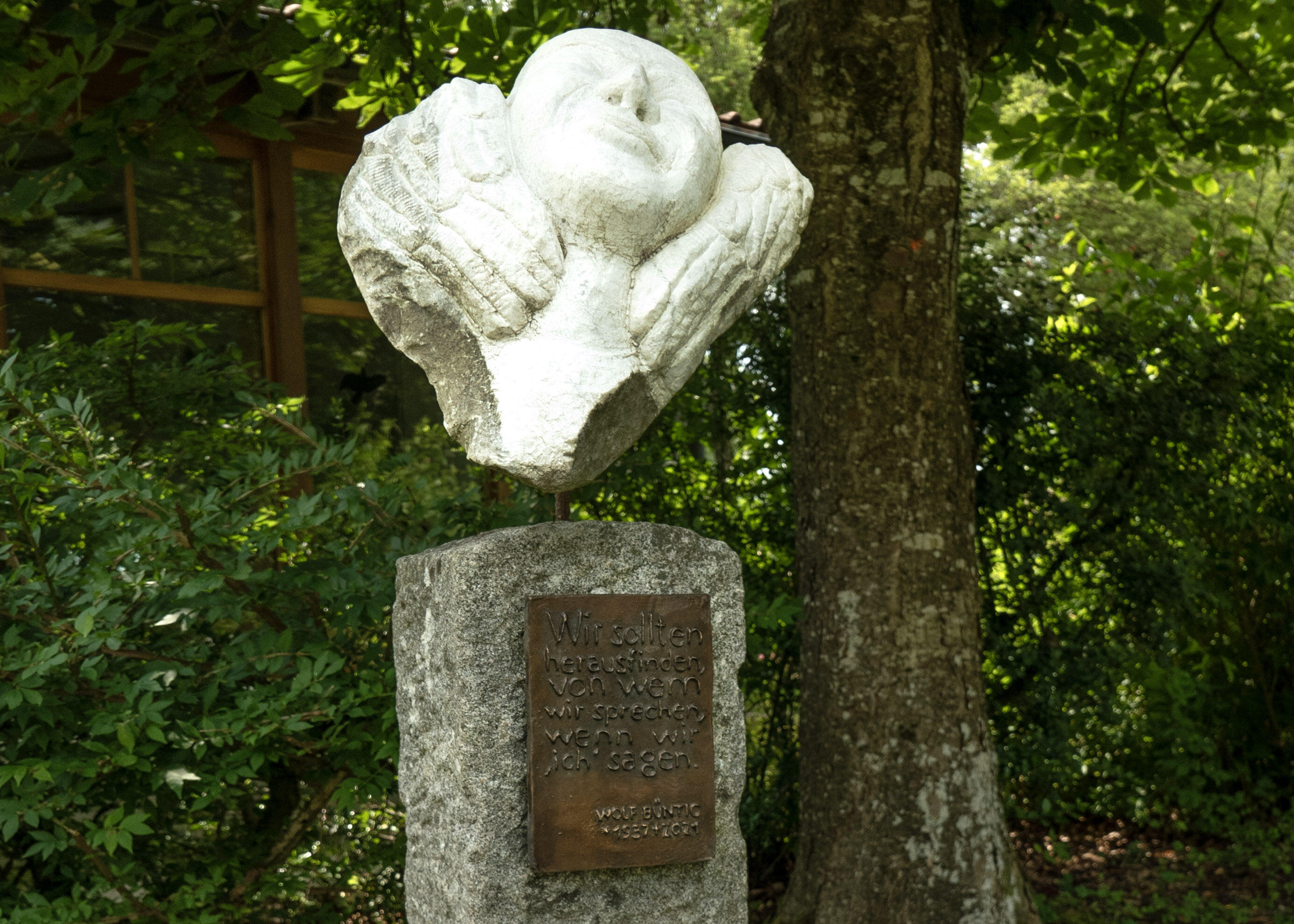 ZIST Wolf Büntig Gedenkstein