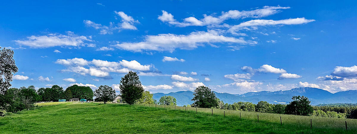 Bayerischer Bilderbuchhimmel bei ZIST