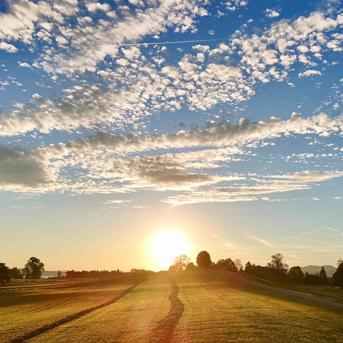 Sonnenaufgang in ZIST