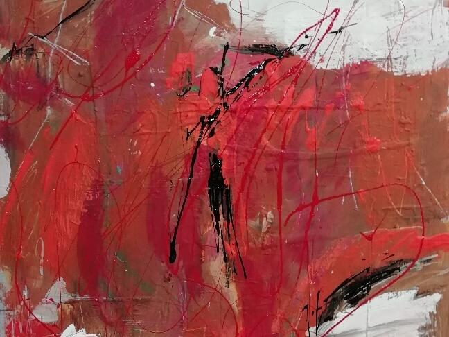 Abstrakte Malerei von Karin Bender